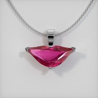 Ruby Pendant 1.45 Ct. 14K White Gold Preview