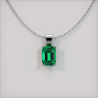 Emerald Pendant 0.92 Ct. 18K White Gold Preview