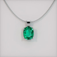Emerald Pendant 1.32 Ct., 18K White Gold Preview