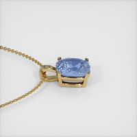 0.79 Ct. Sapphire Pendant, 14K Yellow Gold 3