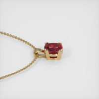 1.74 Ct. Ruby Pendant, 14K Yellow Gold 3