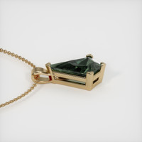 2.18 Ct. Sapphire Pendant, 14K Yellow Gold 3