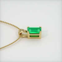 Emerald Pendant 0.75 Ct., 18K Yellow Gold Preview
