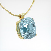 45.26 Ct. Gemstone Pendant, 18K Yellow Gold 2