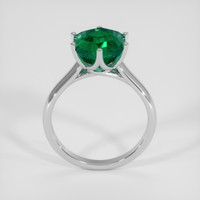 6.64 Ct. Emerald Ring, Platinum 950 3