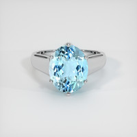 4.01 Ct. Gemstone Ring, Platinum 950 1