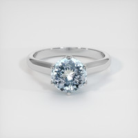 1.73 Ct. Gemstone Ring, Platinum 950 1