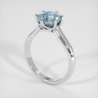 1.73 Ct. Gemstone Ring, Platinum 950 2