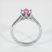 0.75 Ct. Pink Sapphire Ring, Platinum 950 3