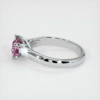 0.75 Ct. Pink Sapphire Ring, Platinum 950 4