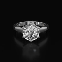 3.03 Ct. Sapphire Ring, Platinum 950 1