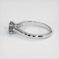 1.36 Ct. Sapphire Ring, Platinum 950 4