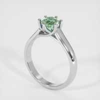 0.70 Ct. Sapphire Ring, Platinum 950 2