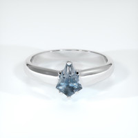 0.71 Ct. Sapphire Ring, Platinum 950 1