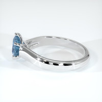 0.71 Ct. Sapphire Ring, Platinum 950 4