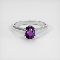 0.82 Ct. Sapphire Ring, Platinum 950 1