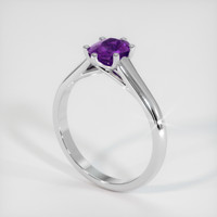 0.82 Ct. Sapphire Ring, Platinum 950 2