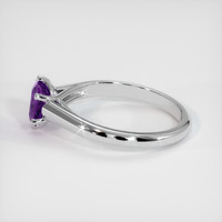 0.82 Ct. Sapphire Ring, Platinum 950 4