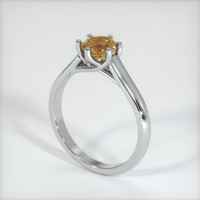 0.79 Ct. Sapphire Ring, Platinum 950 2