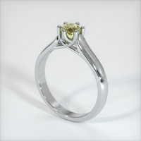 0.48 Ct. Sapphire Ring, Platinum 950 2