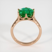 2.50 Ct. Emerald  Ring - 14K Rose Gold