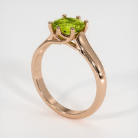 1.23 Ct. Gemstone Ring, 14K Rose Gold 2