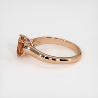 1.59 Ct. Sapphire Ring, 14K Rose Gold 4