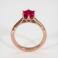 2.03 Ct. Ruby Ring, 14K Rose Gold 3