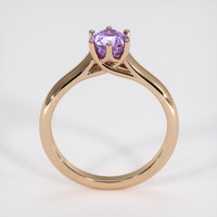 1.73 Ct. Pinkish Purple Sapphire Ring, 14K Rose Gold 3