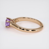 1.73 Ct. Pinkish Purple Sapphire Ring, 14K Rose Gold 4