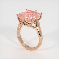 12.48 Ct. Sapphire Ring, 14K Rose Gold 2