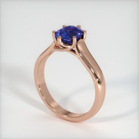 2.28 Ct. Sapphire Ring, 18K Rose Gold 2