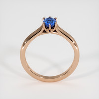 1.03 Ct. Sapphire Ring, 18K Rose Gold 3