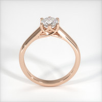 0.78 Ct. Sapphire Ring, 18K Rose Gold 3