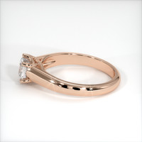 0.78 Ct. Sapphire Ring, 18K Rose Gold 4