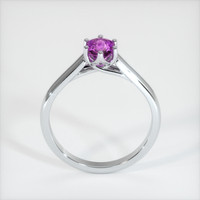 1.04 Ct. Purple Sapphire Ring, 10K White Gold 3