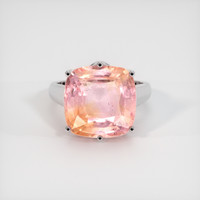 12.48 Ct. Sapphire Ring, 14K White Gold 1