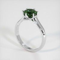 1.66 Ct. Sapphire Ring, 14K White Gold 2