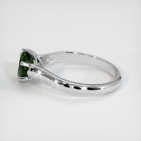1.66 Ct. Sapphire Ring, 14K White Gold 4