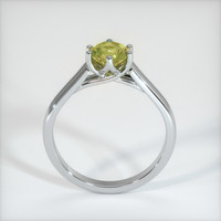 0.77 Ct. Sapphire Ring, 14K White Gold 3