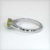 0.77 Ct. Sapphire Ring, 14K White Gold 4