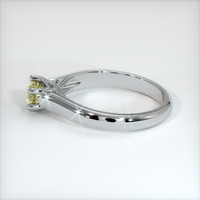 0.48 Ct. Sapphire Ring, 14K White Gold 4