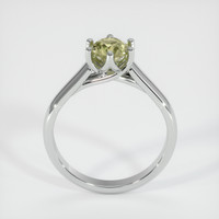 0.87 Ct. Sapphire Ring, 14K White Gold 3