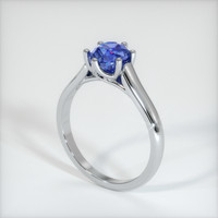 1.92 Ct. Color Change Sapphire Ring, 18K White Gold 2