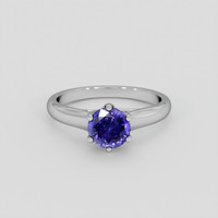 1.43 Ct. Color Change Sapphire Ring, 18K White Gold 1