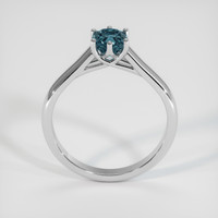 0.94 Ct. Sapphire Ring, 18K White Gold 3