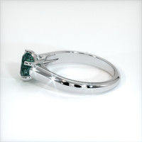 1.71 Ct. Sapphire Ring, 18K White Gold 4