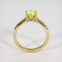 0.73 Ct. Yellow Sapphire Ring, 10K Yellow Gold 3