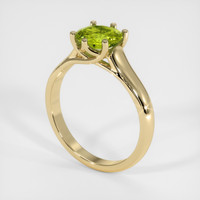 1.23 Ct. Gemstone Ring, 14K Yellow Gold 2