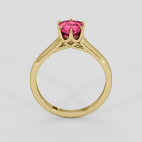1.56 Ct. Pink Spinel Ring, 14K Yellow Gold 3